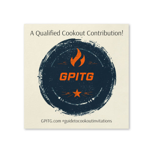 Superior Uncoined Cookout Napkins: GPITG - Committee Approved