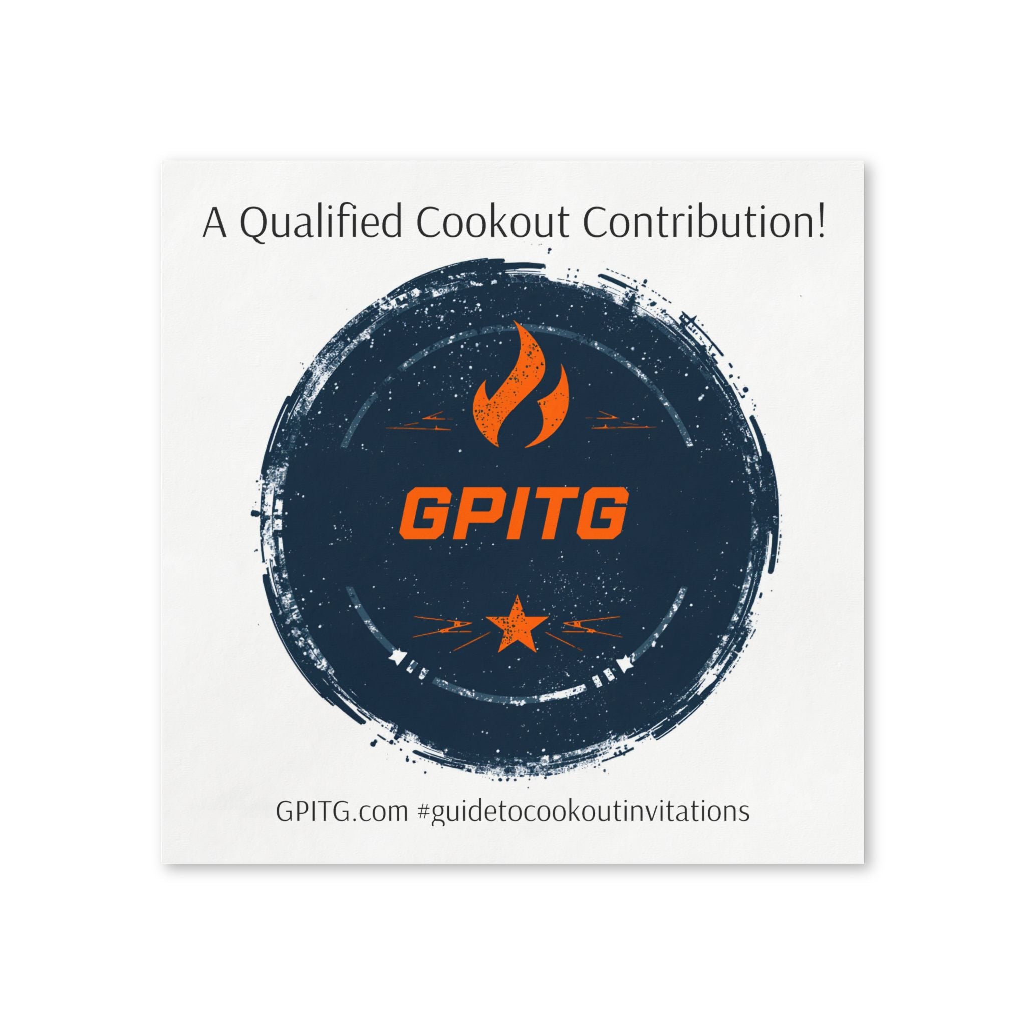 Superior Uncoined Cookout Napkins: GPITG - Committee Approved
